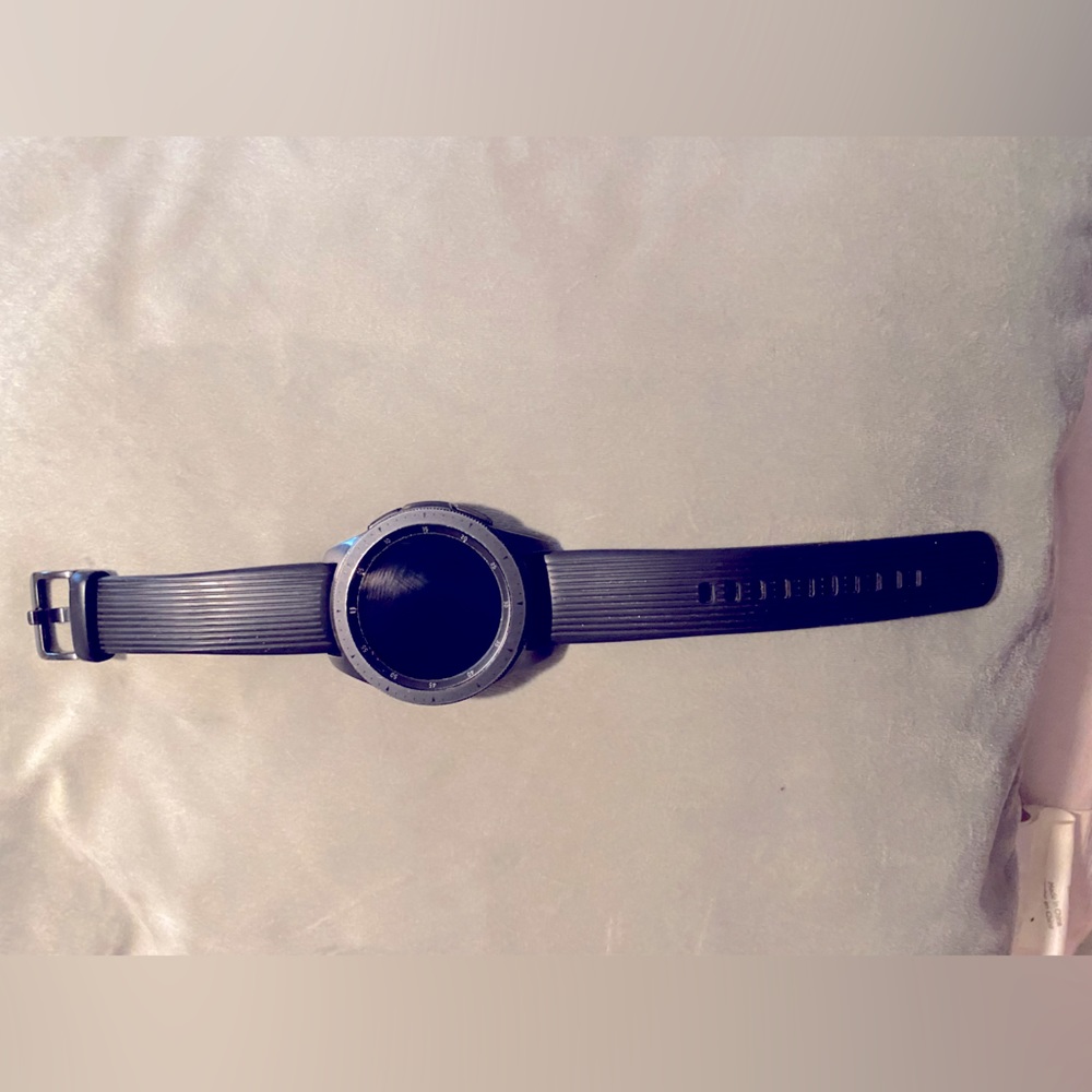 Black Samsung Galaxy Smart Watch